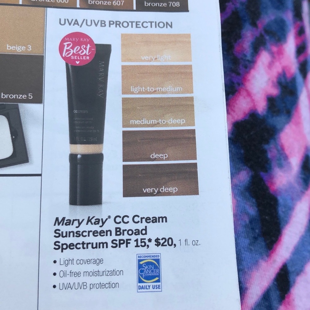 🎉 WOW Price‼️ Liquid Foundation “Deep” CC Cream w/Sunscreen, MaryKay - Picture 3 of 14